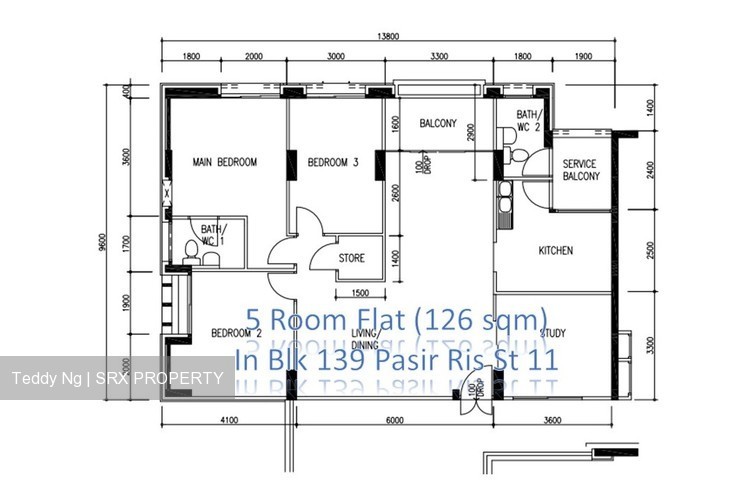 Blk 139 Pasir Ris Street 11 (Pasir Ris), HDB 5 Rooms #177814792